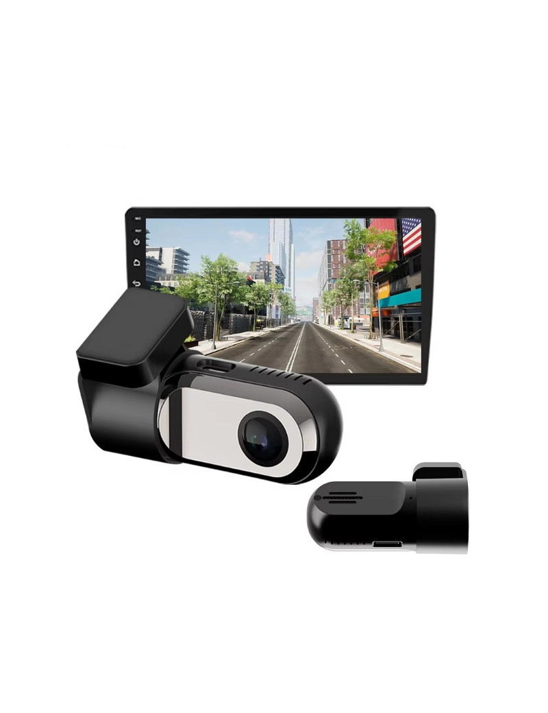 Dashcam voiture 4K Essential – Enregistrement HD, vision nocturne, étanche